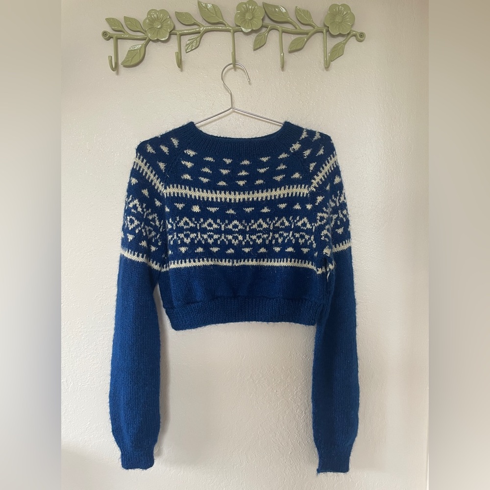 Urban Outfitters Urban Renewal Cropped Sweater